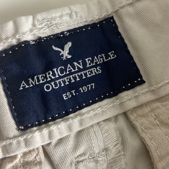 American Eagle Outfitters Light Khaki Slim Straight Pants- size 29 - Picture 9 of 16